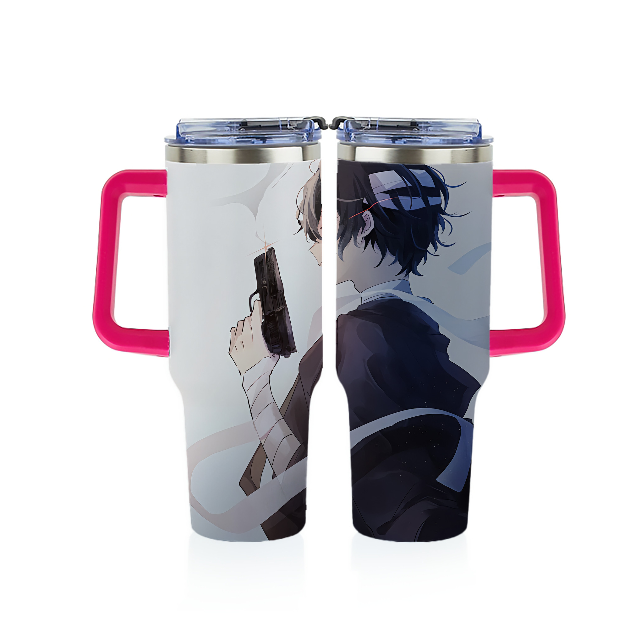 （画像用） 文豪ストレイドッグス Bungo Stray Dogs 1200ｍLフルプリント車用タンブラー